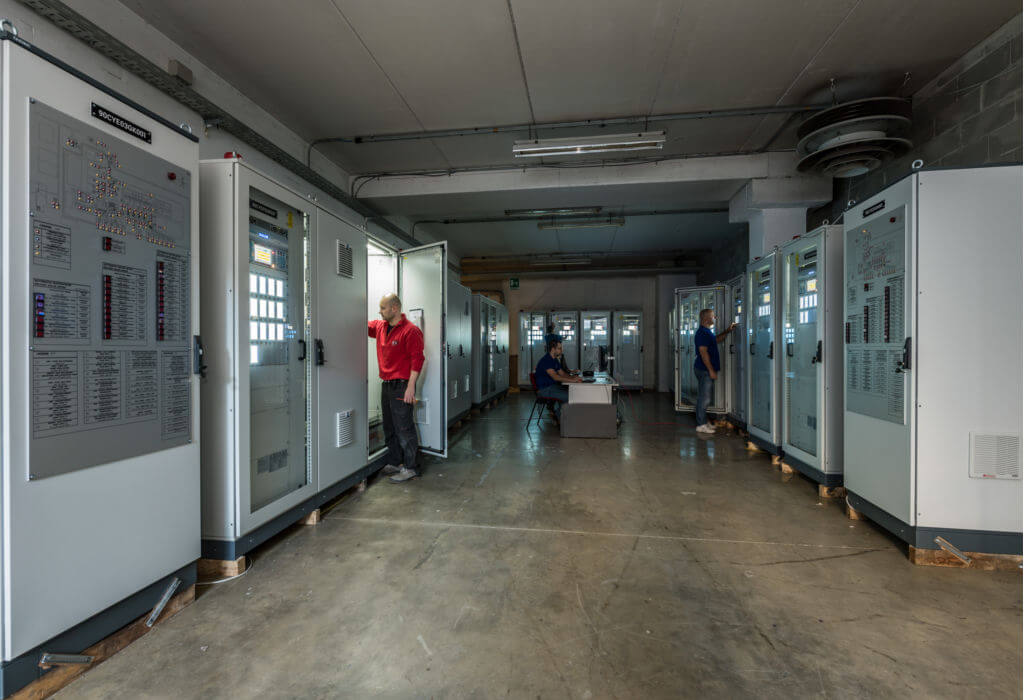 sprinkler impianto a diluvio